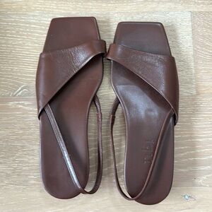 TIBI slingback sandals 37.5